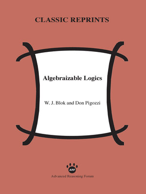 cover image of Algebraizable Logics